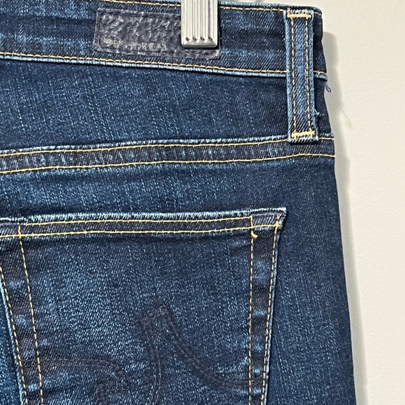 AG The Premiere Skinny Straight Dark Wash Low Rise Jeans - Picture 8 of 12